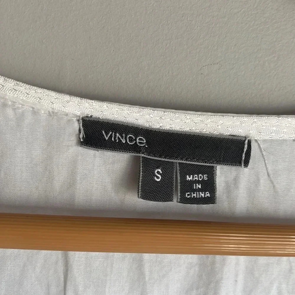 Vince Roll Sleeve poplin Dress - Picture 6 of 11